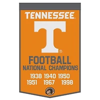 WinCraft Tennessee Volunteers 24" x 38" Wool Championship Banner