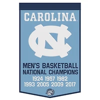 WinCraft North Carolina Tar Heels 24" x 38" Wool Championship Banner