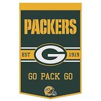 WinCraft Green Bay Packers 24" x 38" Wool Championship Banner