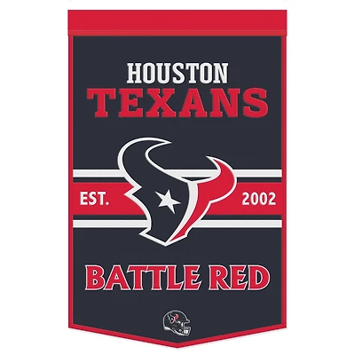 WinCraft Houston Texans 24" x 38" Primary Logo Banner