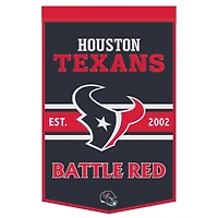 WinCraft Houston Texans 24" x 38" Primary Logo Banner