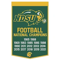 WinCraft NDSU Bison 24" x 38" Wool Championship Banner