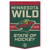 WinCraft Minnesota Wild 24" x 38" Primary Logo Banner