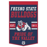 WinCraft Fresno State Bulldogs 24" x 38" Wool Slogan Banner