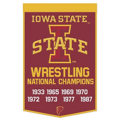 WinCraft Iowa State Cyclones 24" x 38" Wool Championship Banner