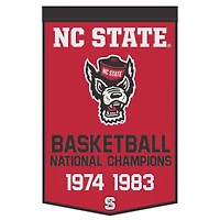 WinCraft NC State Wolfpack 24" x 38" Wool Championship Banner