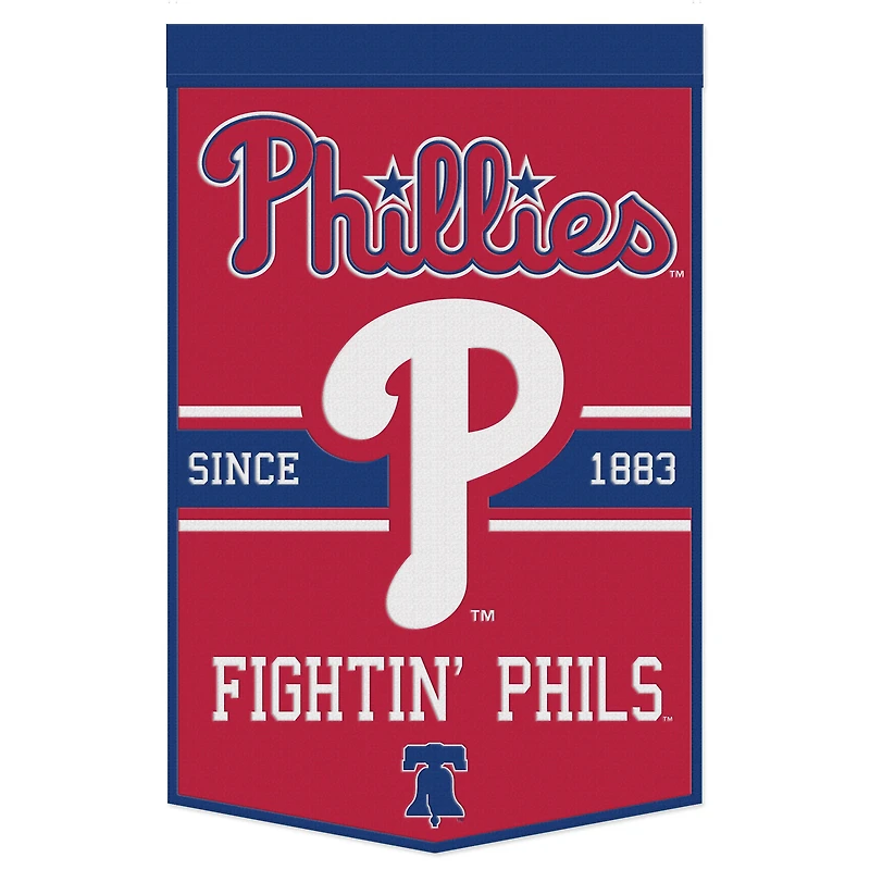 WinCraft Philadelphia Phillies 24" x 38" Primary Logo Banner
