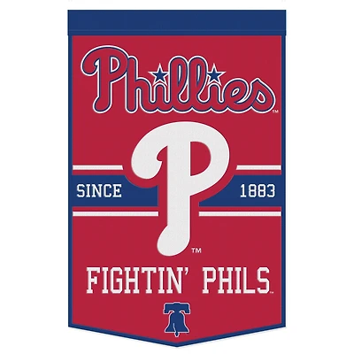 WinCraft Philadelphia Phillies 24" x 38" Primary Logo Banner