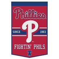 WinCraft Philadelphia Phillies 24" x 38" Primary Logo Banner