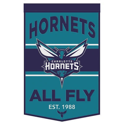 WinCraft Charlotte Hornets 24" x 38" Primary Logo Banner