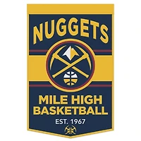 WinCraft Denver Nuggets 24" x 38" Primary Logo Banner