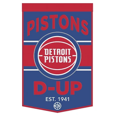 WinCraft Detroit Pistons 24" x 38" Primary Logo Banner