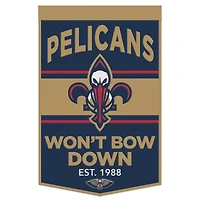WinCraft New Orleans Pelicans 24" x 38" Primary Logo Banner