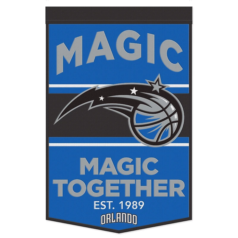 WinCraft Orlando Magic 24" x 38" Wool Slogan Banner