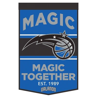 WinCraft Orlando Magic 24" x 38" Wool Slogan Banner