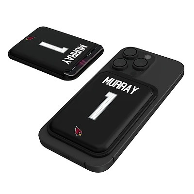 Keyscaper Kyler Murray Black Arizona Cardinals Magnetic Credit Card Wallet