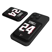 Keyscaper A.J. Terrell Black Atlanta Falcons Magnetic Credit Card Wallet