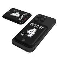 Keyscaper Dak Prescott Black Dallas Cowboys Magnetic Credit Card Wallet