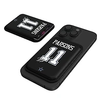 Keyscaper Micah Parsons Black Dallas Cowboys Magnetic Credit Card Wallet