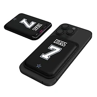 Keyscaper Trevon Diggs Black Dallas Cowboys Magnetic Credit Card Wallet