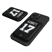 Keyscaper Brandon Aubrey Black Dallas Cowboys Magnetic Credit Card Wallet