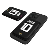 Keyscaper Mac Jones Black Jacksonville Jaguars Magnetic Credit Card Wallet