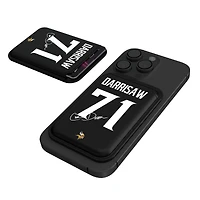 Keyscaper Christian Darrisaw Black Minnesota Vikings Magnetic Credit Card Wallet