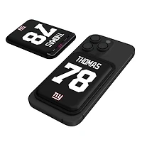 Keyscaper Andrew Thomas Black New York Giants Magnetic Credit Card Wallet