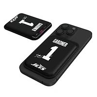 Keyscaper Ahmad Sauce Gardner Black New York Jets Magnetic Credit Card Wallet
