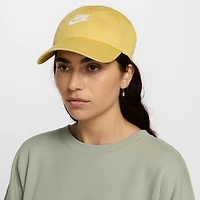 Unisex Nike Yellow Futura Wash Club Adjustable Hat