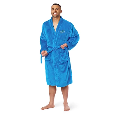 Men's The Northwest Group  Light Blue Detroit Lions Silk Touch Robe