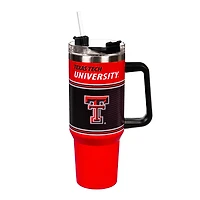 Texas Tech Red Raiders 40oz. Stainless Steel Canyon Cup with Straw