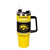 Iowa Hawkeyes 40oz. Stainless Steel Canyon Cup with Straw