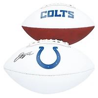 Jonathan Taylor Indianapolis Colts Autographed Franklin White Panel Football