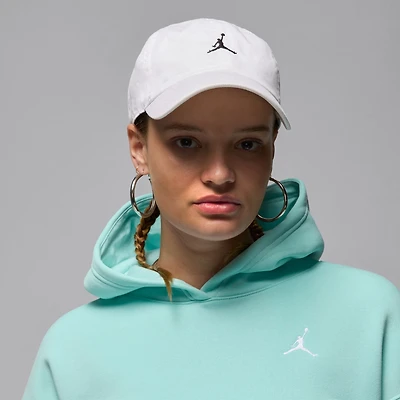 Unisex Jordan Brand White Club Washed Adjustable Hat