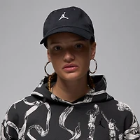 Unisex Jordan Brand Black Club Washed Adjustable Hat