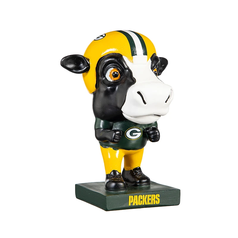 Green Bay Packers Lil Big Head Mascot Garden Statue