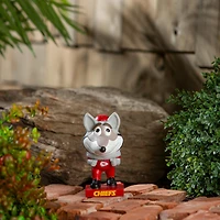 Kansas City Chiefs Lil Big Head Mascot Garden Statue