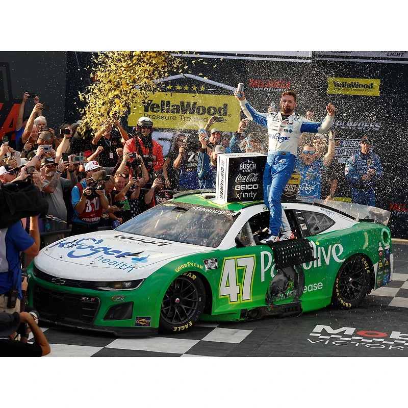 Action Racing Ricky Stenhouse Jr. 2024 YellaWood 500 Race Win 1:24 Elite Die-Cast Car