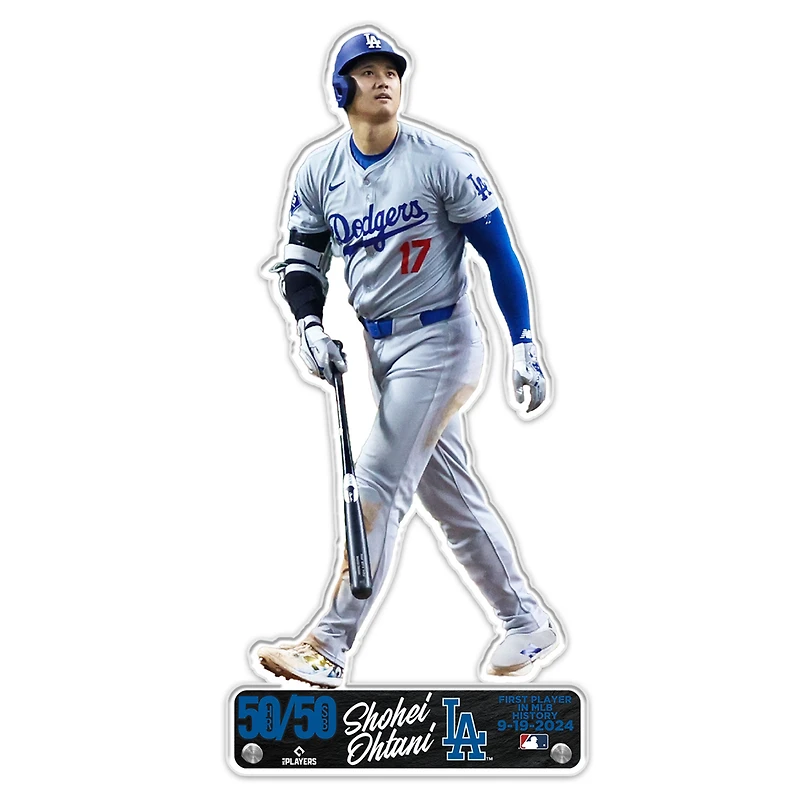 Shohei Ohtani Los Angeles Dodgers 17" Limited Edition 50/50 Acrylic Plaque