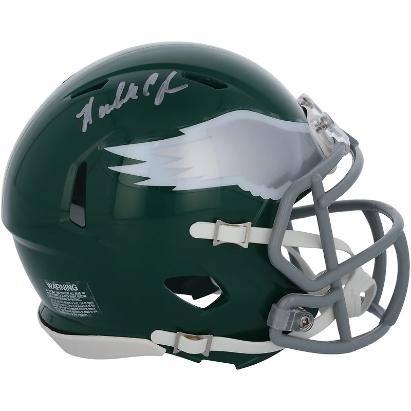 Randall Cunningham Philadelphia Eagles Autographed Riddell Throwback 1974-95 Speed Mini Helmet