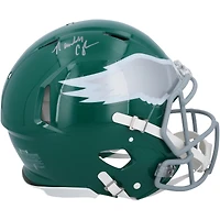 Randall Cunningham Philadelphia Eagles Autographed Riddell Throwback 1974-95 Speed Authentic Helmet