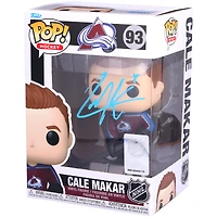 Cale Makar Colorado Avalanche Autographed Burgundy Jersey Funko Pop! Vinyl Figure