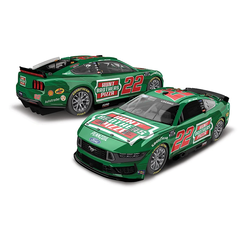 Action Racing  Joey Logano 2025 #22 Hunt Brothers Pizza 1:64 Regular Paint Die-Cast Ford Mustang