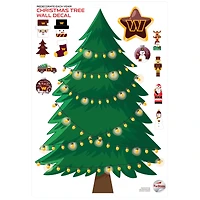 Washington Commanders Holiday Wall Decal