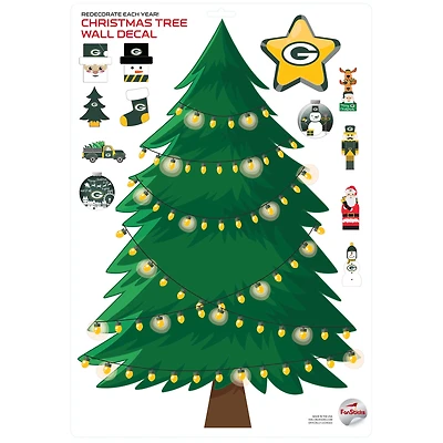 Green Bay Packers Holiday Wall Decal
