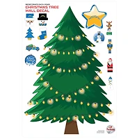 Los Angeles Chargers Holiday Wall Decal