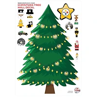 Pittsburgh Steelers Holiday Wall Decal