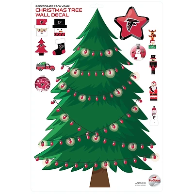 Atlanta Falcons Holiday Wall Decal