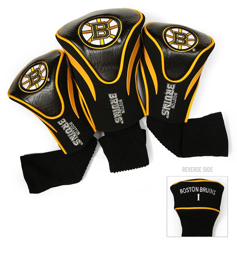 Boston Bruins 3-Pack Contour Headcover Set